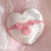 画像1: Wicker & Ribbon Wall Pocket / Heart (1)