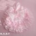 画像2: 〔60サイズ / 0-6ヶ月〕Ruffle Lace Pink Dress (2)