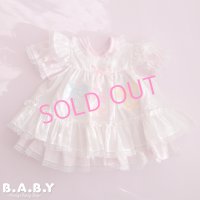 〔70サイズ / 6-12ヶ月〕Ballet Shoes Layerd Dress