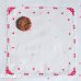 画像2: Valentine Cotton Hanky / Scalloped Dot Heart (2)