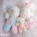 画像10: B.A.B.Y Pink × Blue Melody Bear