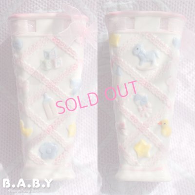 画像2: Baby Parade Pink Ceramic Vase