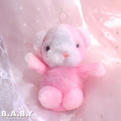 画像1: flabby Pink Mini Bear