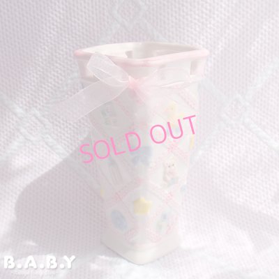 画像1: Baby Parade Pink Ceramic Vase