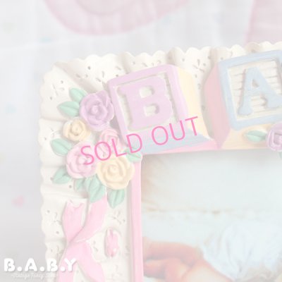 画像2: Romantic Baby Photo Frame / Pink