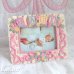 画像1: Romantic Baby Photo Frame / Pink (1)