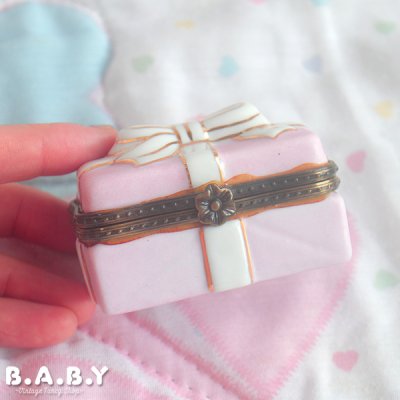 画像2: Bow Gift Box Trinket case