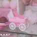 画像10: Barbie Kelly Doll Tiny Steps Pink Baby Buggy Carriage Stroller