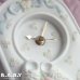 画像3: Rose & Baby Shoes Ceramic Clock