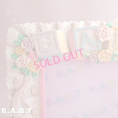 画像2: Romantic Baby Photo Frame / Pastel Lavender