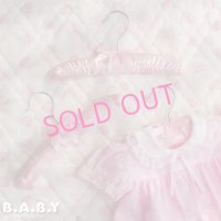 Baby Pink Satin Hanger
