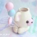 画像3: Bear Balloon Vase / White
