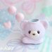 画像1: Bear Balloon Vase / Lavender (1)