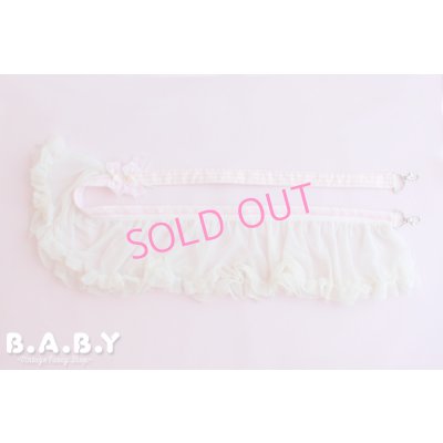 画像1: CellPhone Shoulder Strap / Heart Lace × Half Whip Cream
