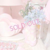 Ballet Shoes Ceramic Vase