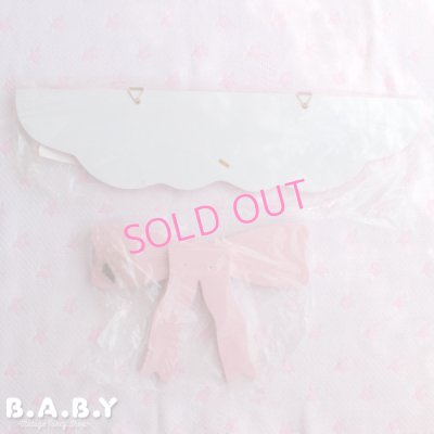 画像6: Princess Bow Wood Shelf / Pink or Blue