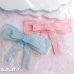 画像1: Princess Bow Wood Shelf / Pink or Blue (1)