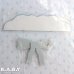 画像9: Princess Bow Wood Shelf / Pink or Blue