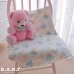 画像1: Baby Blue Party Cotton Blanket (1)