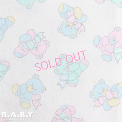 画像4: Colorful Ribbon Bear Cotton Blanket