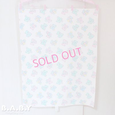 画像2: Colorful Ribbon Bear Cotton Blanket