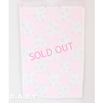 画像2: Bear × Pink Waffle Blanket