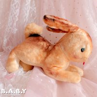 Character Novelty Antique Mocha Bunny