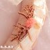 画像3: Coral Pink Heart Wreath