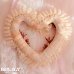 画像9: Coral Pink Heart Wreath