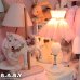 画像15: Milk Glass Romantic Table Lamp