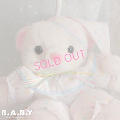 画像2: Heart Party Pajama Bear Table Lamp