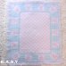 画像4: Pink Blue Bear Afghan Blanket (4)