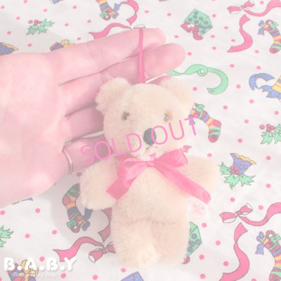 画像2: Ornament Scrubber Mini Bear / Milk Latte