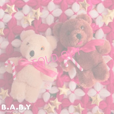 画像6: Ornament Scrubber Mini Bear / Milk Latte