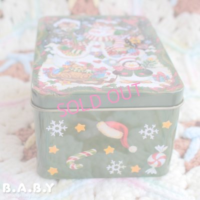 画像8: Snowman Rectangle Tin Box