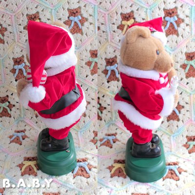 画像4: Twinkling Musical Teddies Mr & Mrs Clause Bear