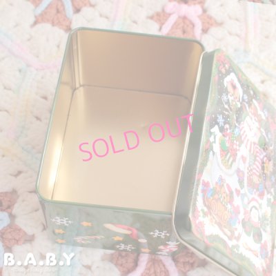 画像2: Snowman Rectangle Tin Box
