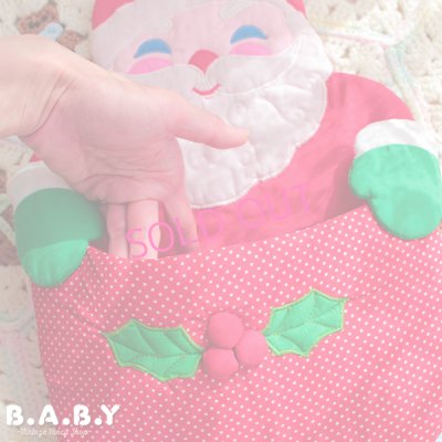 画像3: Santa Fabric Wall Pocket
