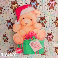 "Have a Beary merry Christmas!" Die Cut Wall Decor