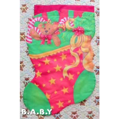画像1: Christmas Stocking YardFlag