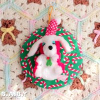 Christmas Mini Ornament Puppy