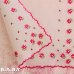 画像3: Christmas Cotton Hanky / Scallop Needlework Poinsettia (3)