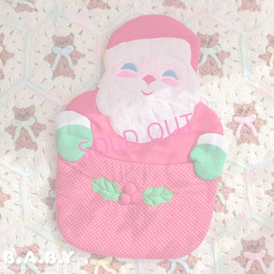画像1: Santa Fabric Wall Pocket