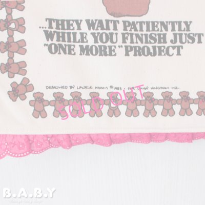 画像6: "WHY ARE TEDDY BEARS SEW LOVABLE?" Fabric Poster