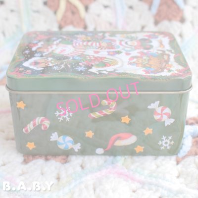 画像7: Snowman Rectangle Tin Box