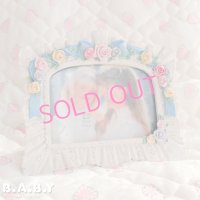 Rose & Ribbon Frills Photo Frame (M)