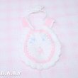 画像3: Bunny Crochet Bib (3)