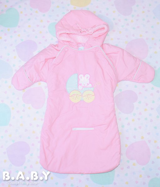 画像1: 〔70サイズ / 0-1才〕Buggy Bunny SnowSuit (1)