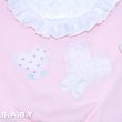 画像2: 〔60サイズ / 3-6ヶ月〕Pink Frill Heart Sweatshirt (2)