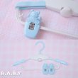 画像3: Bear Plastic Clip Hanger (3)